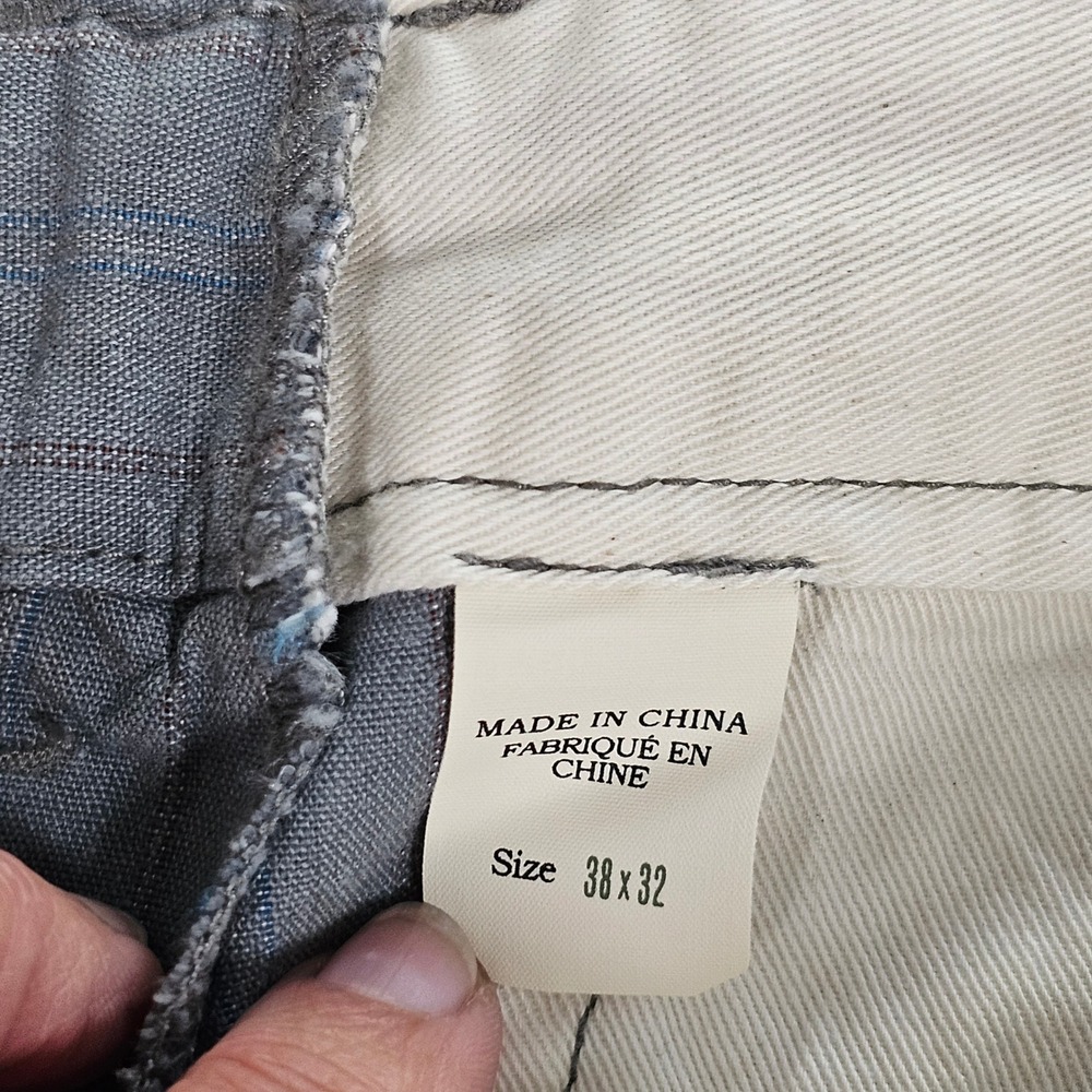 RRL Ralph Lauren Field Fit Chino Pants Mens 38x32 Maitland Stripe Grey 395 MSRP - Picture 9 of 16